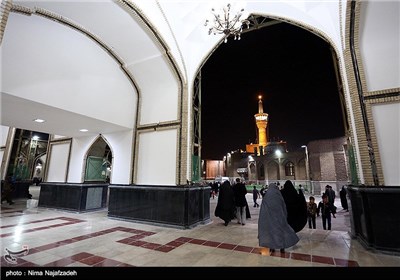 Iranians Gather in Imam Reza Shrine for New Year