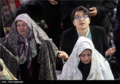 Iranians Gather in Imam Reza Shrine for New Year