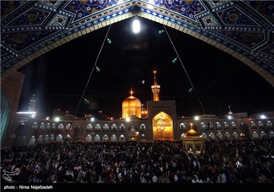 Iranians Gather in Imam Reza Shrine for New Year