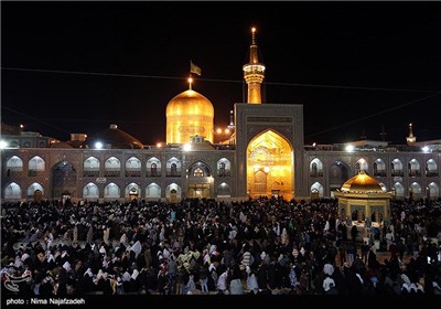 Iranians Gather in Imam Reza Shrine for New Year