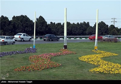 المان های نوروزی شهر مشهد