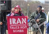 تجمع گسترده حمایت از ایران مقابل کاخ سفید + عکس