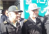 سردار مؤمنی از قرارگاه پلیس راه استان سمنان بازدید کرد