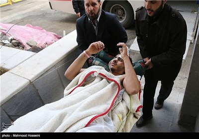 Yemenis Injured in Sana’a Terrorist Attacks Transferred to Iran for Treatment