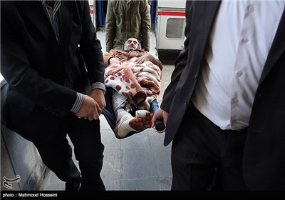 Yemenis Injured in Sana’a Terrorist Attacks Transferred to Iran for Treatment