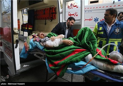 Yemenis Injured in Sana’a Terrorist Attacks Transferred to Iran for Treatment