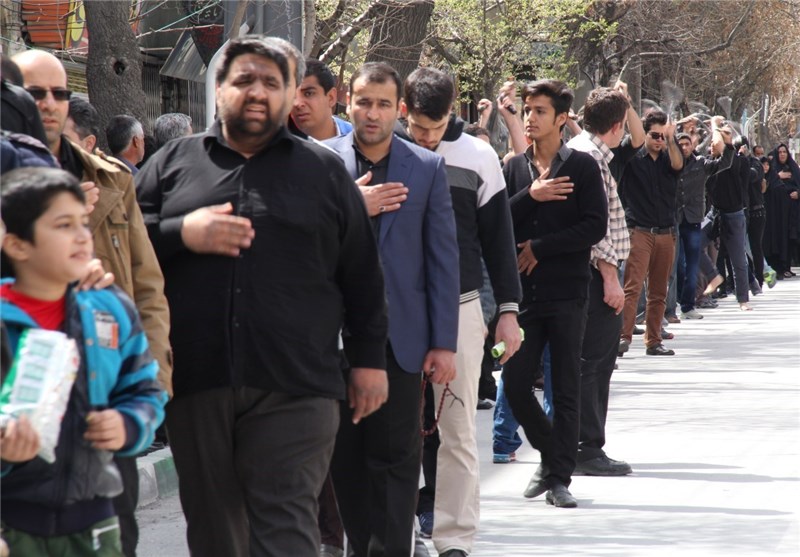 بقاع متبرکه مازندران در سوگواره یاس نبوی سیاه‌پوش شدند