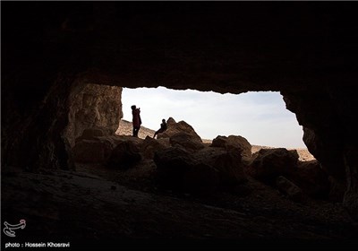 غار سنگ شکنان جهرم استان فارس