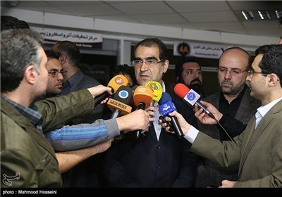 وزیر الصحة السید الهاشمی یتفقد جرحی الاعمال الارهابیة فی الیمن