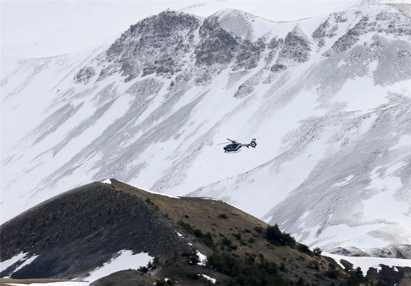 محل برخورد هواپیمای ژرمن‌وینگز با کوه + عکس