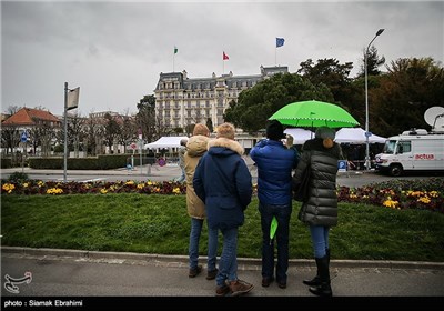 در حاشیه پنجمین روز مذاکرات ایران و کشورهای 1+5 - لوزان سوئیس