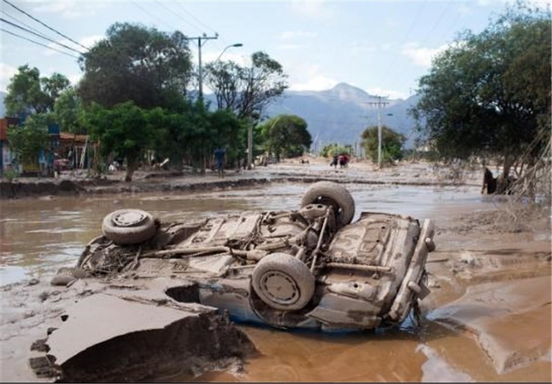 7 روستای محمودآباد اسیر سیلاب شد