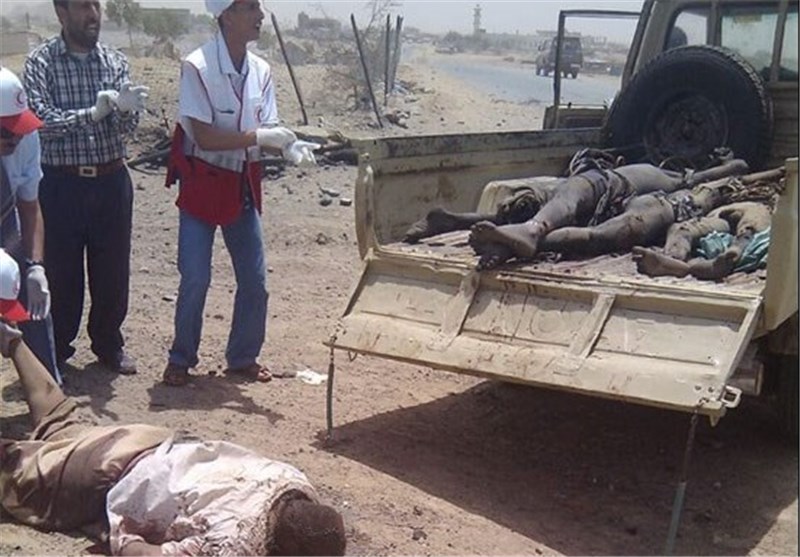 شهادت 45 شهروند یمنی در تازه‌ترین حملات جنگنده‌های سعودی