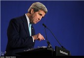 نشست خبری جان کری در پایان مذاکرات ایران و 1+5 - لوزان سوئیس