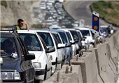 افزایش سفرهای نوروزی به گیلان/ترافیک سنگین در ورودی شهرهای استان