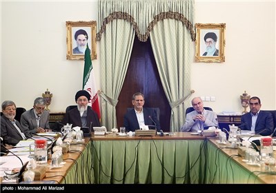 نشست هیئت امنای فرهنگستانها با حضور اسحاق جهانگیری