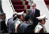  Turkish President Arrives in Tehran 