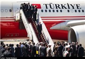  Turkish President Arrives in Tehran 