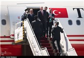 Turkish President Arrives in Tehran 