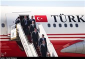  Turkish President Arrives in Tehran 