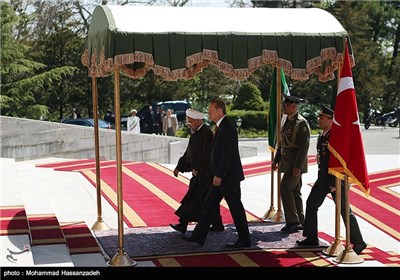 استقبال رسمی رئیس جمهور از رجب طیب اردوغان