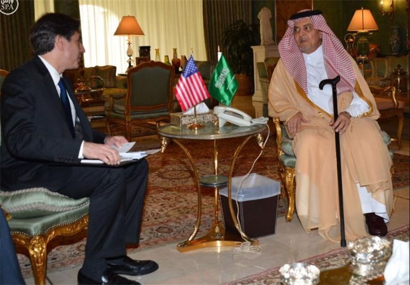 سعود الفیصل با معاون وزیر خارجه آمریکا دیدار کرد