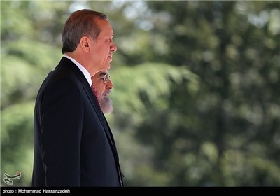 استقبال رسمی رئیس جمهور از رجب طیب اردوغان