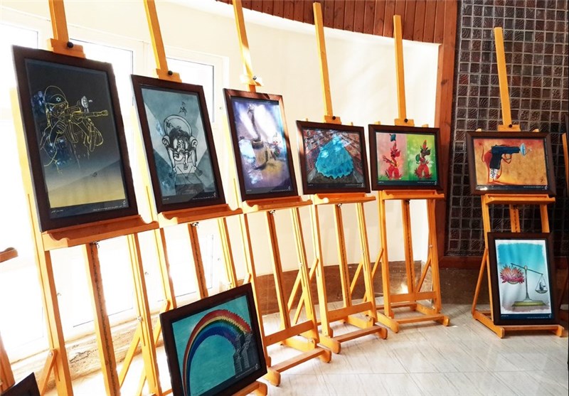 نمایشگاه کاریکاتور با محوریت مرصاد در کرمانشاه برپا می‌شود