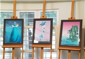 نمایشگاه کاریکاتور و عکس در خرم‌آباد افتتاح شد