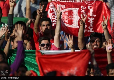 دیدار تیم های فوتبال پرسپولیس و النصر عربستان