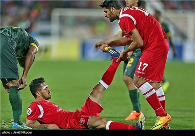 دیدار تیم های فوتبال پرسپولیس و النصر عربستان