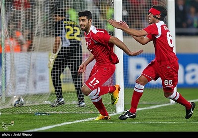 دیدار تیم های فوتبال پرسپولیس و النصر عربستان