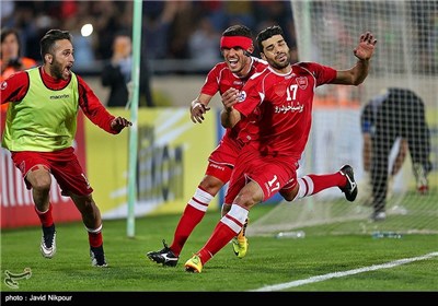 دیدار تیم های فوتبال پرسپولیس و النصر عربستان