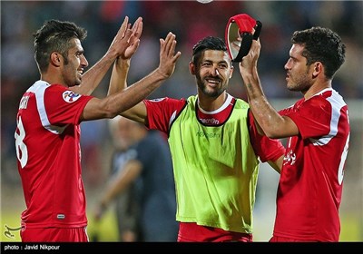 دیدار تیم های فوتبال پرسپولیس و النصر عربستان