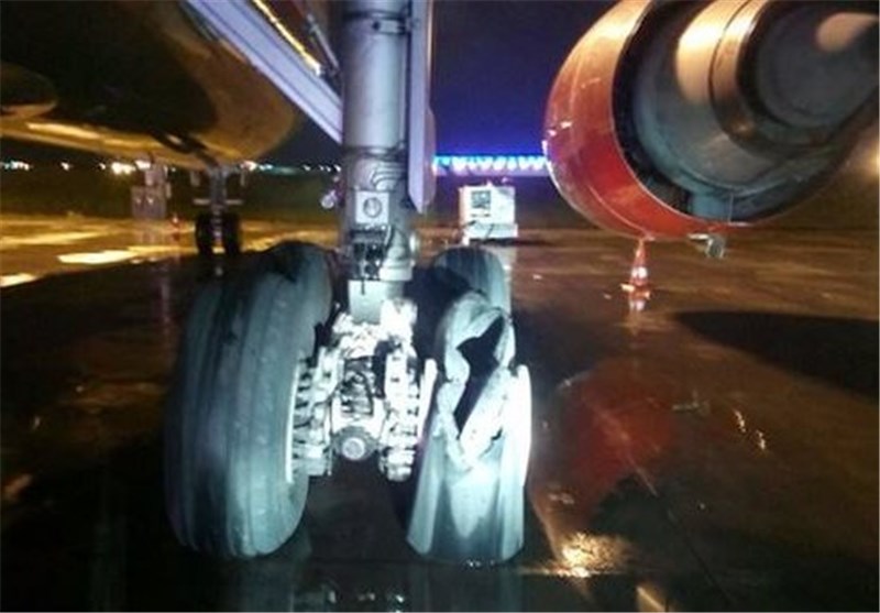 هواپیمای ایرانی در فرودگاه استانبول دچار حادثه شد