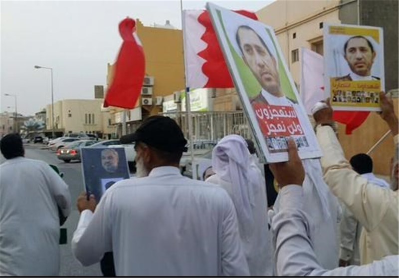 تظاهرات بحرینی‌ها در اعتراض به تداوم بازداشت رهبران انقلاب‎