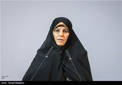 سخنرانی شهیندخت مولاوردی معاون امور زنان رئیس جمهور در همایش بزرگداشت بانوی انقلاب اسلامی