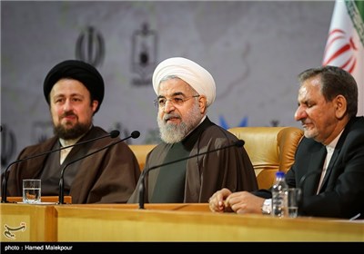 سخنرانی حجت‌الاسلام حسن روحانی رئیس جمهور در همایش بزرگداشت بانوی انقلاب اسلامی
