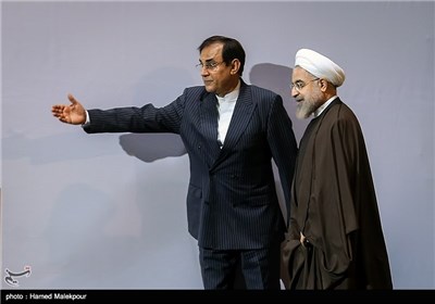 حجت‌الاسلام حسن روحانی رئیس جمهور در همایش بزرگداشت بانوی انقلاب اسلامی