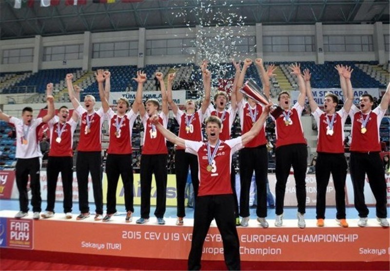 لهستان قهرمان مسابقات والیبال نوجوانان اروپا شد