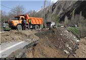 محور حمیل- سرابله استان ایلام مسدود شد