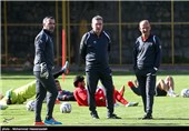 تمرین تیم فوتبال پرسپولیس زیر نظر برانکو ایوانکوویچ