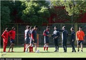 تمرین تیم فوتبال پرسپولیس زیر نظر برانکو ایوانکوویچ