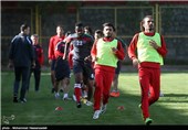 تمرین تیم فوتبال پرسپولیس زیر نظر برانکو ایوانکوویچ