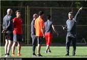 تمرین تیم فوتبال پرسپولیس زیر نظر برانکو ایوانکوویچ