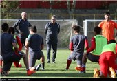 تمرین تیم فوتبال پرسپولیس زیر نظر برانکو ایوانکوویچ