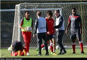 تمرین تیم فوتبال پرسپولیس زیر نظر برانکو ایوانکوویچ