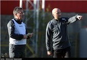 تمرین تیم فوتبال پرسپولیس زیر نظر برانکو ایوانکوویچ