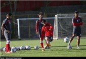 تمرین تیم فوتبال پرسپولیس زیر نظر برانکو ایوانکوویچ