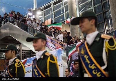 Iran’s Free-Style Wrestling Team Returns from World Cup